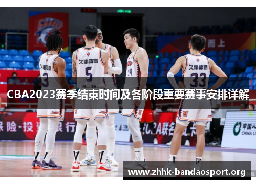 CBA2023赛季结束时间及各阶段重要赛事安排详解 CBA2023赛季结束时间及各阶段重要赛事安排详解